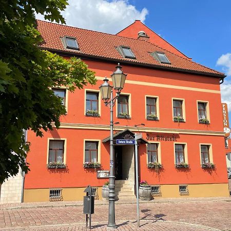 "Zur Altstadt - Am Fusse Der Osterburg" Gaststaette, Pension, Fewo Weida 外观 照片